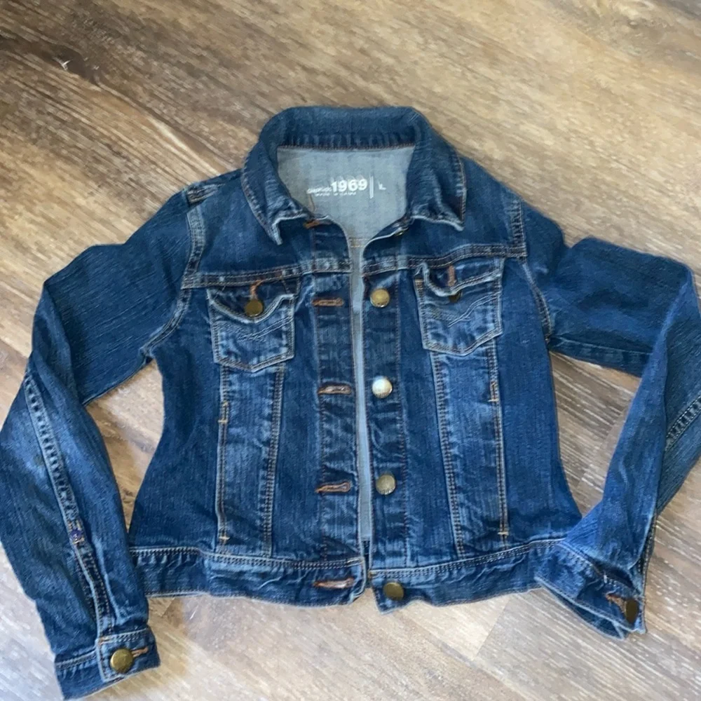 Gap kids jean jacket size large - Picture 2 of 10